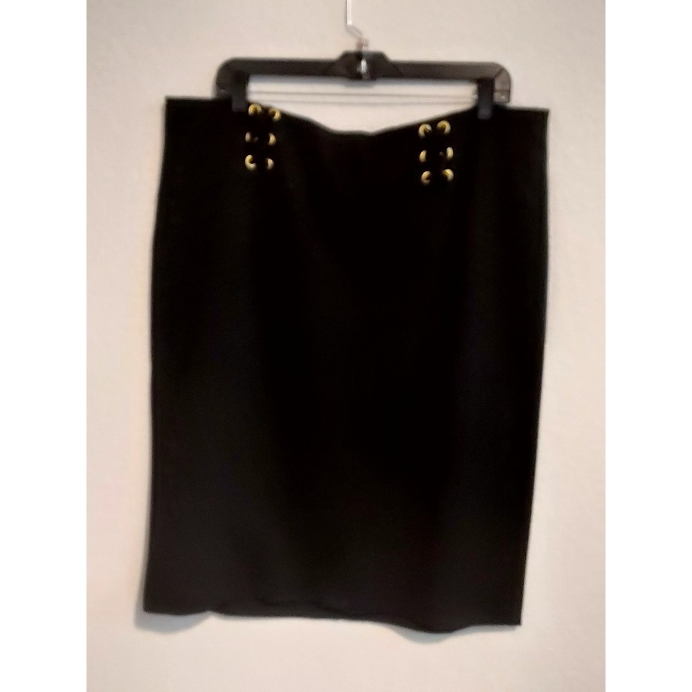 NYCC New York Clothing Co Women's Pull On Pencil Skirt Size XLarge Career Classi